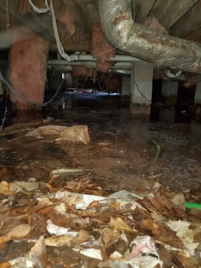 Crawl space flood assessment for Leak Detection & Repair in Newbury